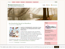 Tablet Screenshot of herbstzeitlose.org